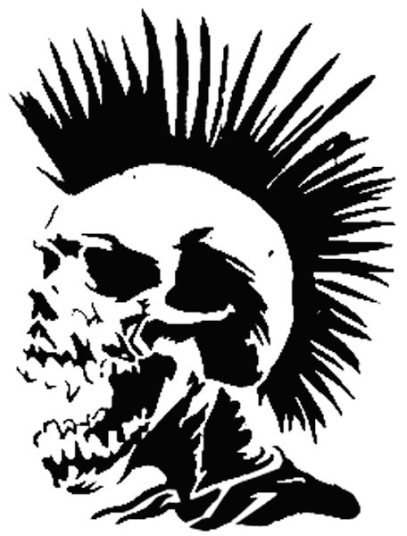 punk skull