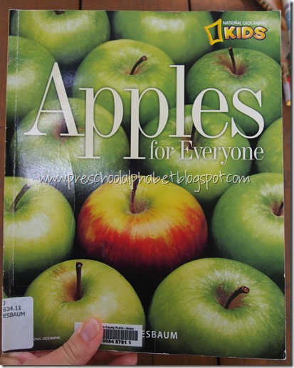 Preschool Alphabet: A is for Apples