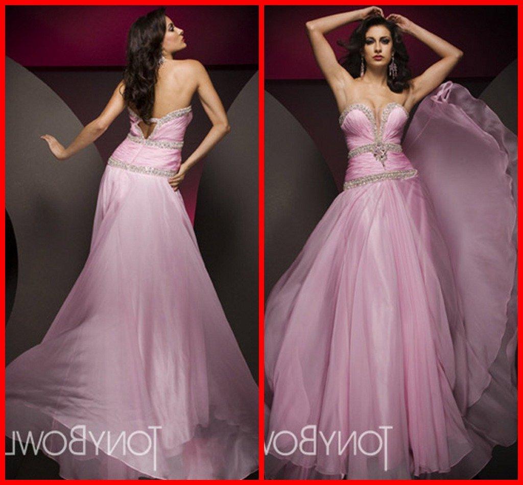 Buy Pink Amazing Prom Dresses,