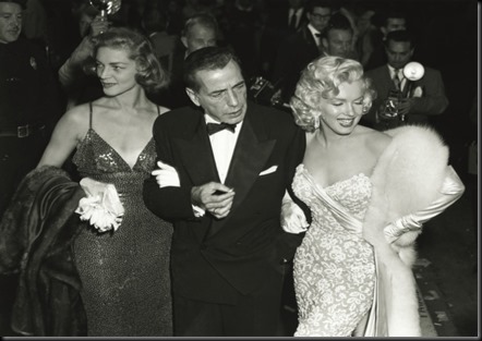 Bacall, Bogart e Marilyn