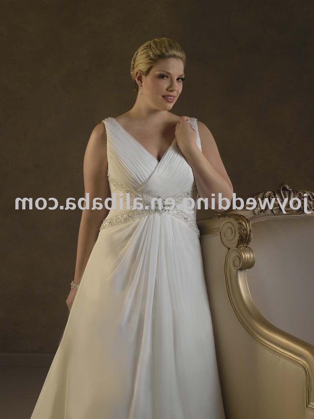 plus size wedding dress