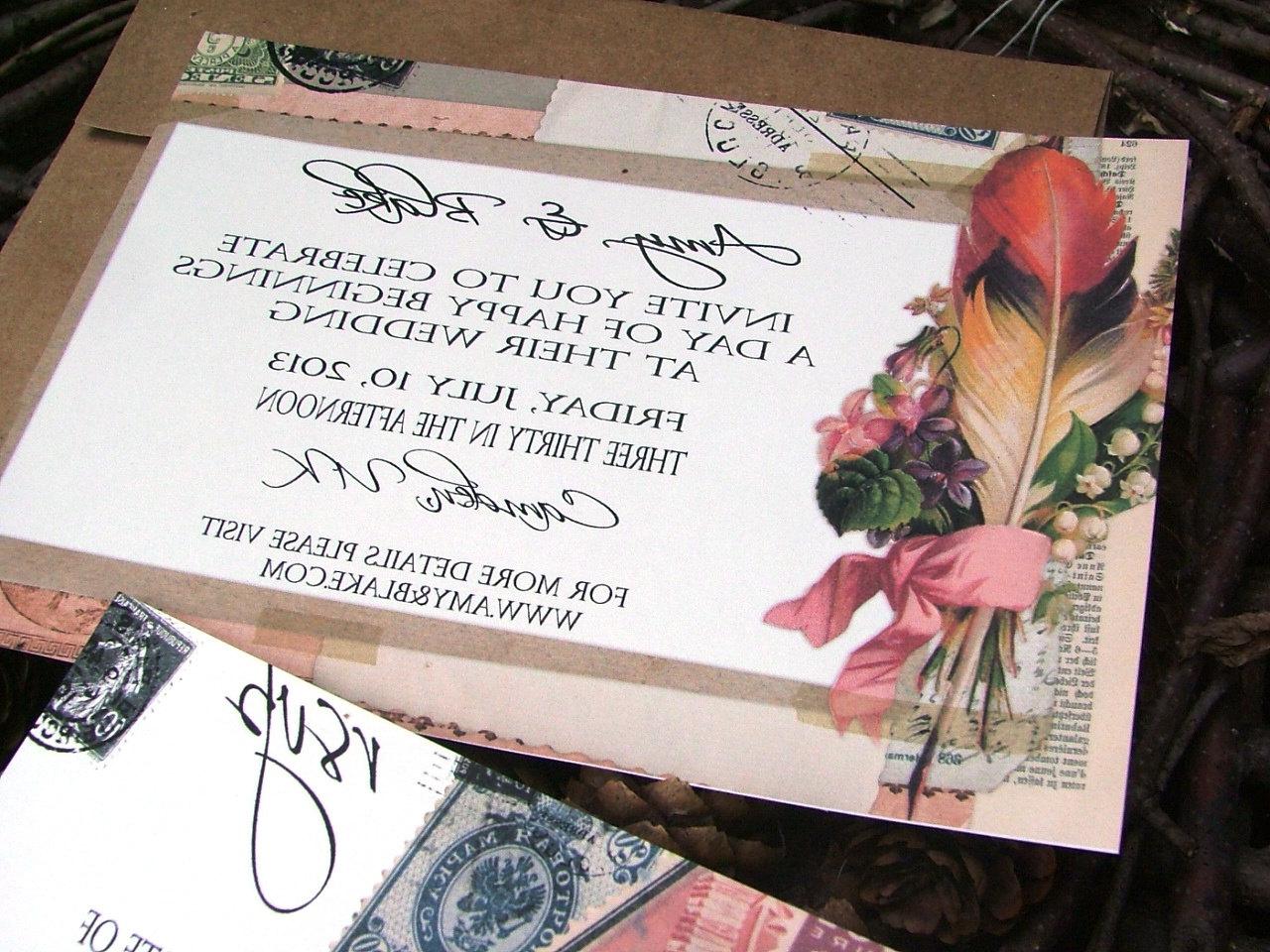 unique wedding invitations