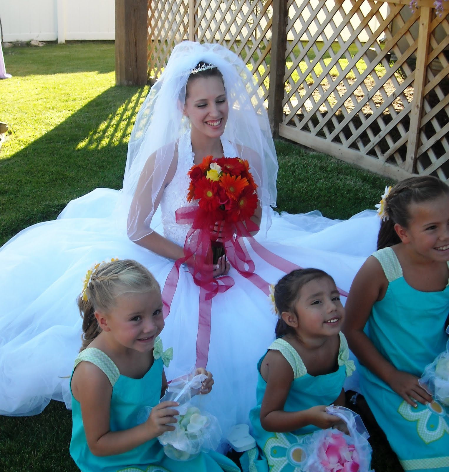 gerbera wedding bouquets