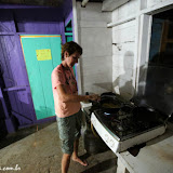 Fazendo nossa janta - Bocas del Toro, Panamá