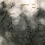 Detalhe de Entalhe - Palenque, México