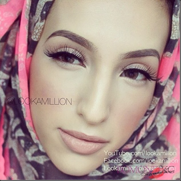 Beautiful bright Arabic Makeup-Lookamillion (2)