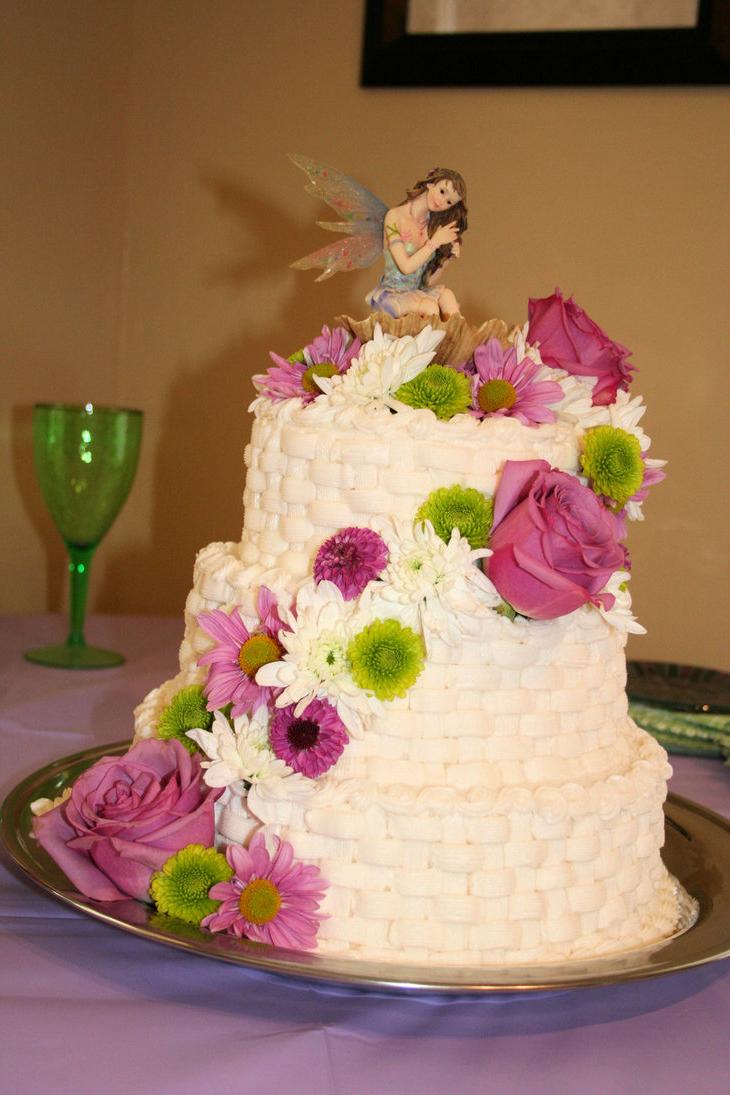 Fairy Wedding Cake by