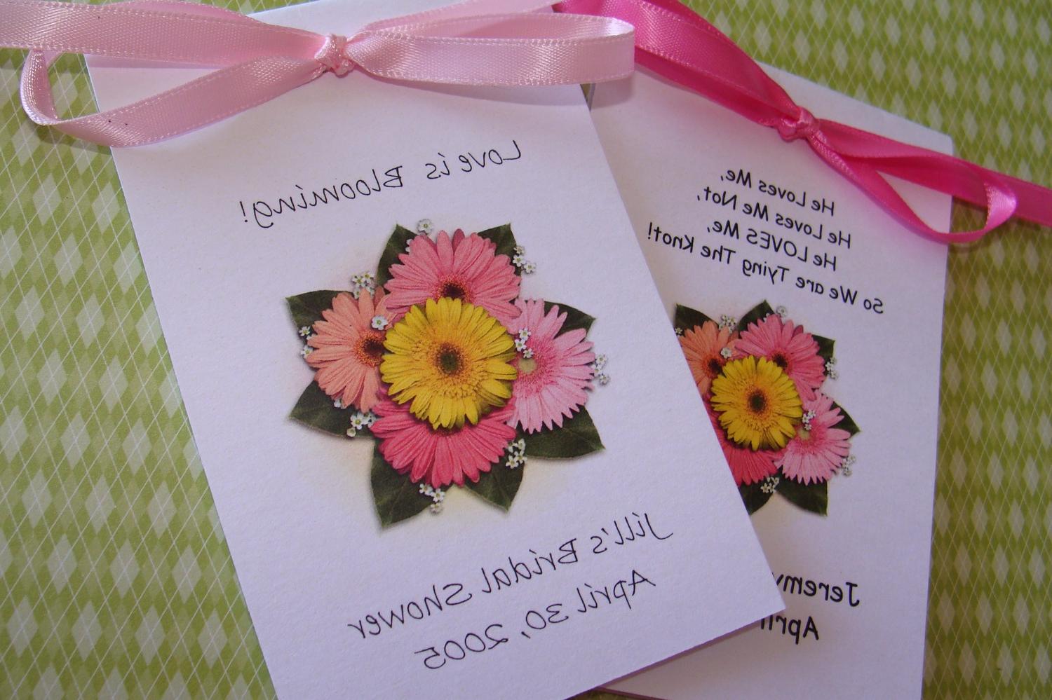 Personalized Gerber Daisies