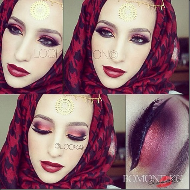 Beautiful bright Arabic Makeup-Lookamillion (14)