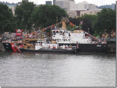 IMG_6246 USCGC Bluebell (WLI-313) & USCGC Henry Blake (WLM-563) in Portland, Oregon on June 7, 2009