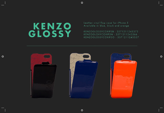 kenzo 2013 mobile accessories glossy series for apple iphone5 by fnte