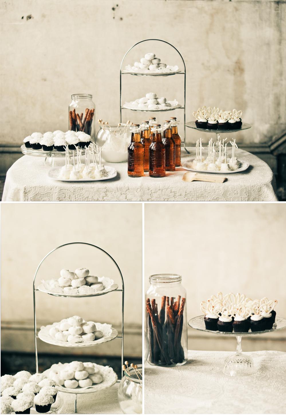 wedding dessert table decorations