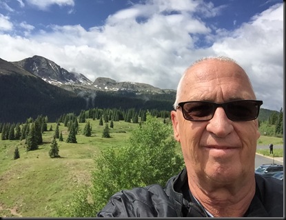 selfie at Molas Pass Summit
