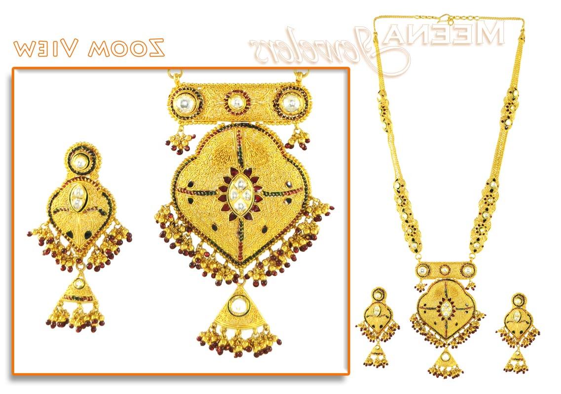 Gold Bridal Indian Necklace