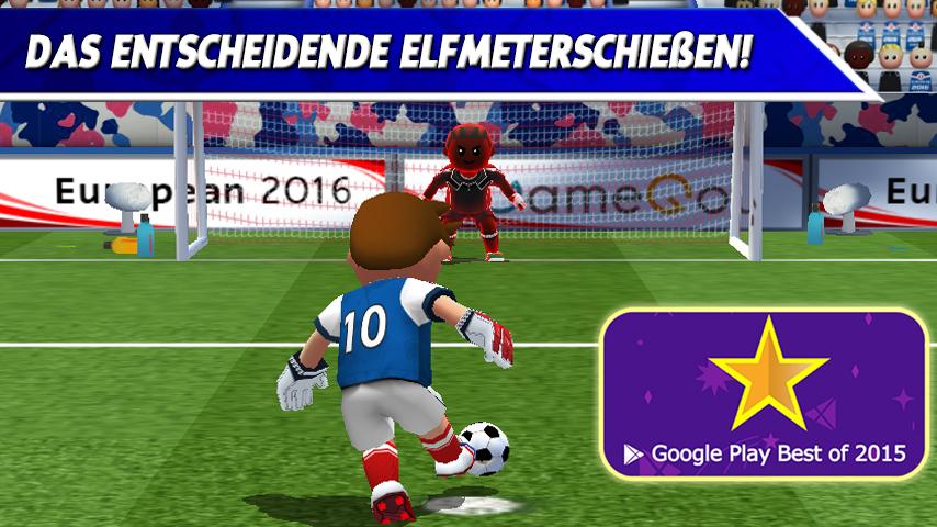 Android application Mobile Soccer screenshort