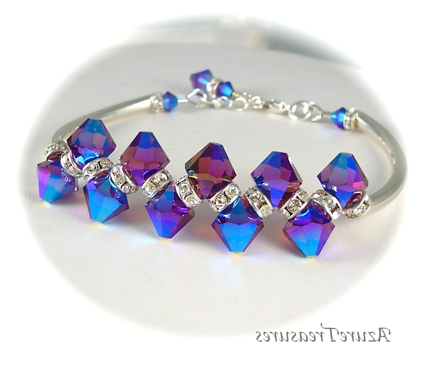 Swarovski Amethyst AB Purple