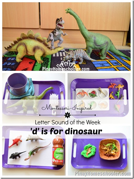 Letter D: Dinosaur Unit Activities and {Learn & Play Link Up}