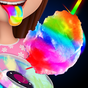 Download Glowing Rainbow Cotton Candy For PC Windows and Mac