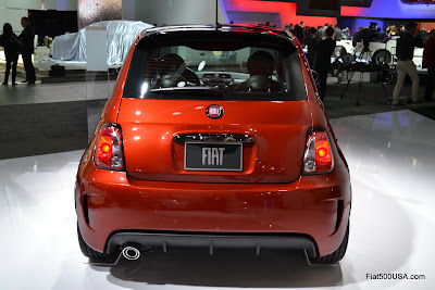 Fiat 500T Cattiva rear