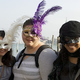 Chloe, Katelyn und Kijana. Unsere Mädels mit ihren Masken