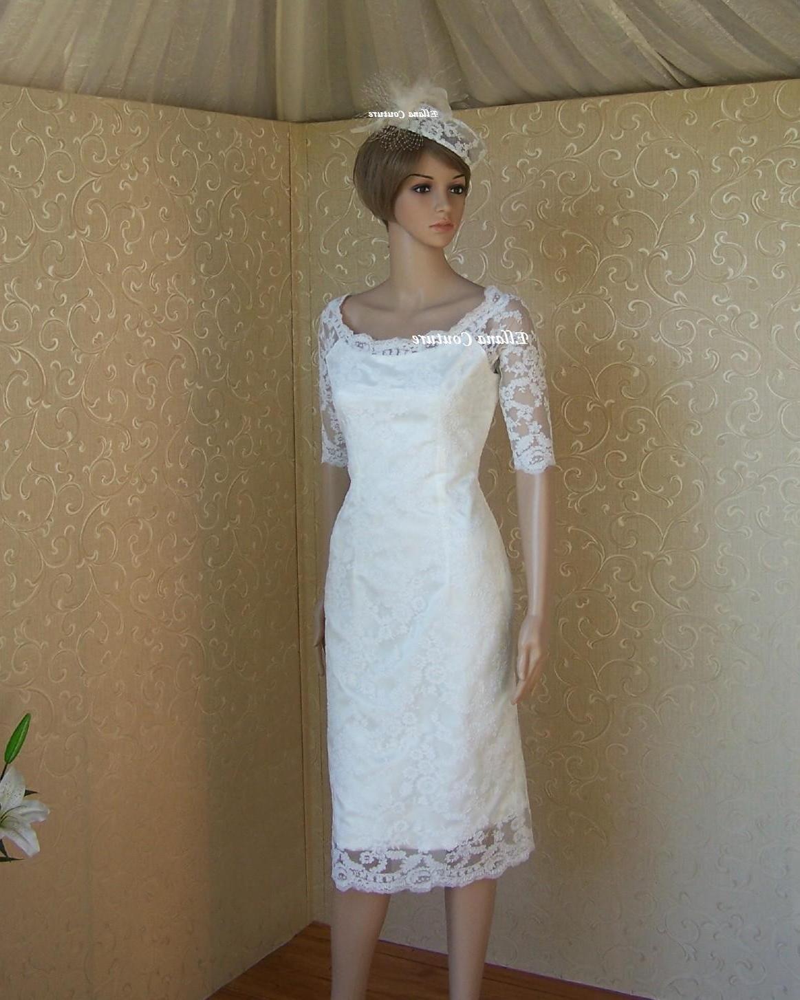 vintage inspired wedding gown