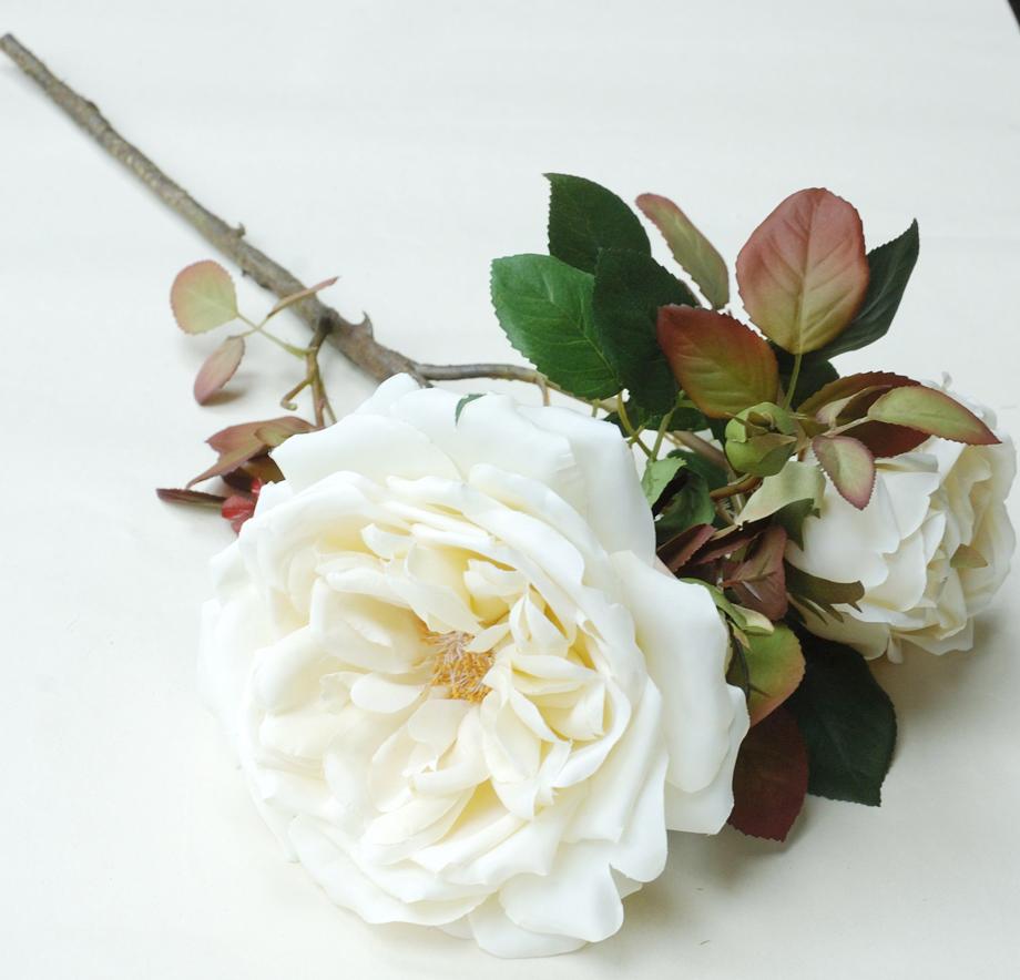 tall wedding vases with cream