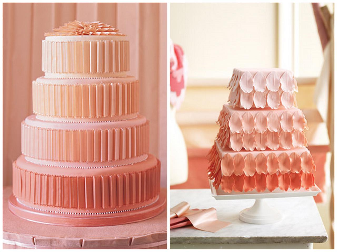 Embellished Ombre Cakes