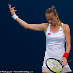 TORONTO, CANADA - AUGUST 8 :  Magdalena Rybarikova in action at the  2015 Rogers Cup WTA Premier tennis tournament