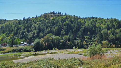 Highway 42 between Coos Bay and Tri-City