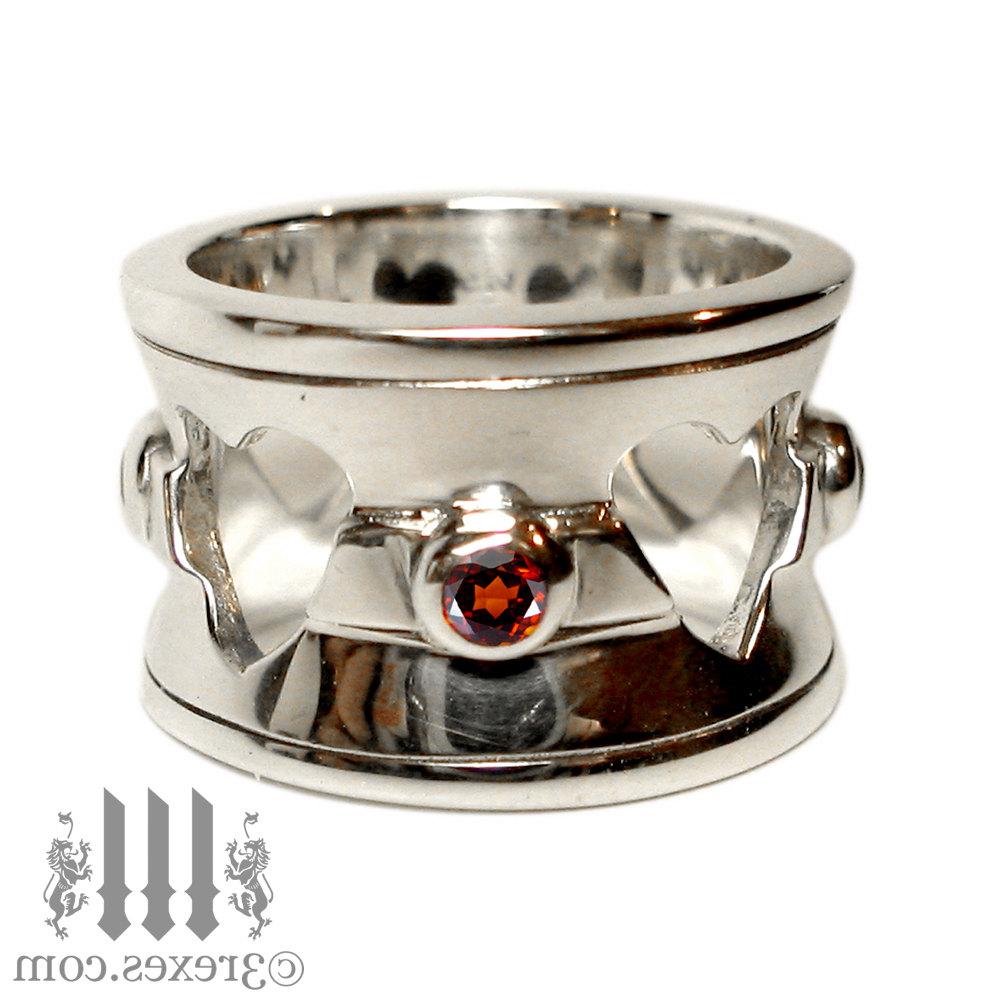 mens gothic wedding bands