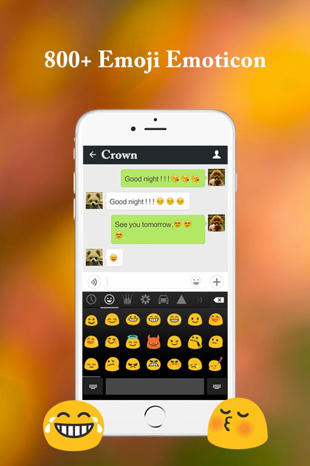 Android application Cute Emoji Keyboard-Emoticons screenshort