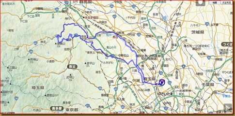 今日の走行ログ【間瀬峠-林道陣見山線-林道上武線で神流湖で193km　<br />http://yahoo.jp/--VYGz】　データは修正済みなので、これでOKです♪