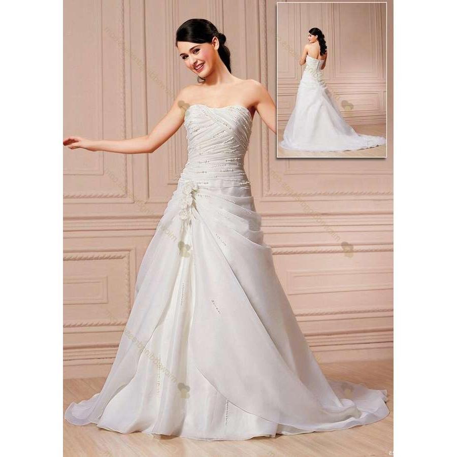 Dropped Waist Wedding Dresses