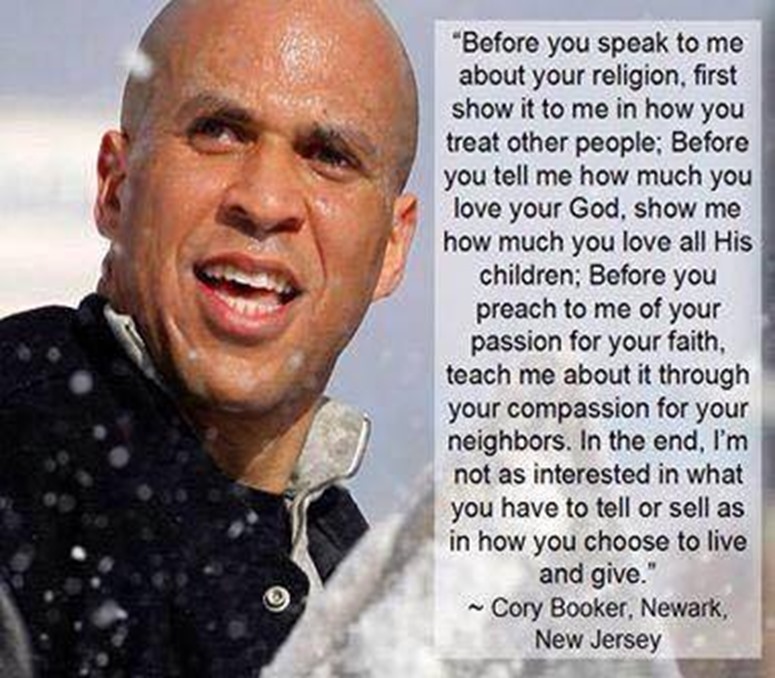 cory booker quote