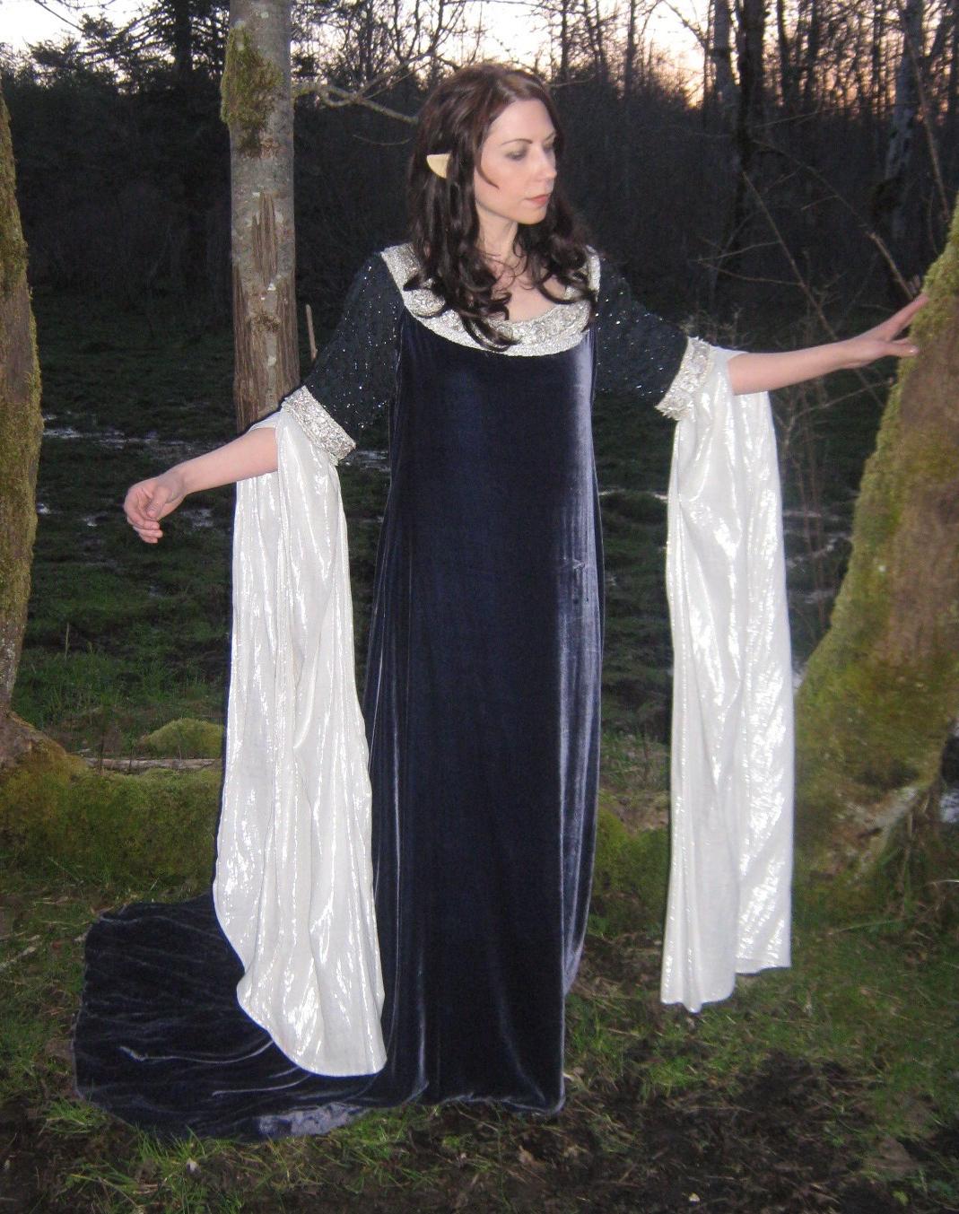 elegant elven wedding dresses