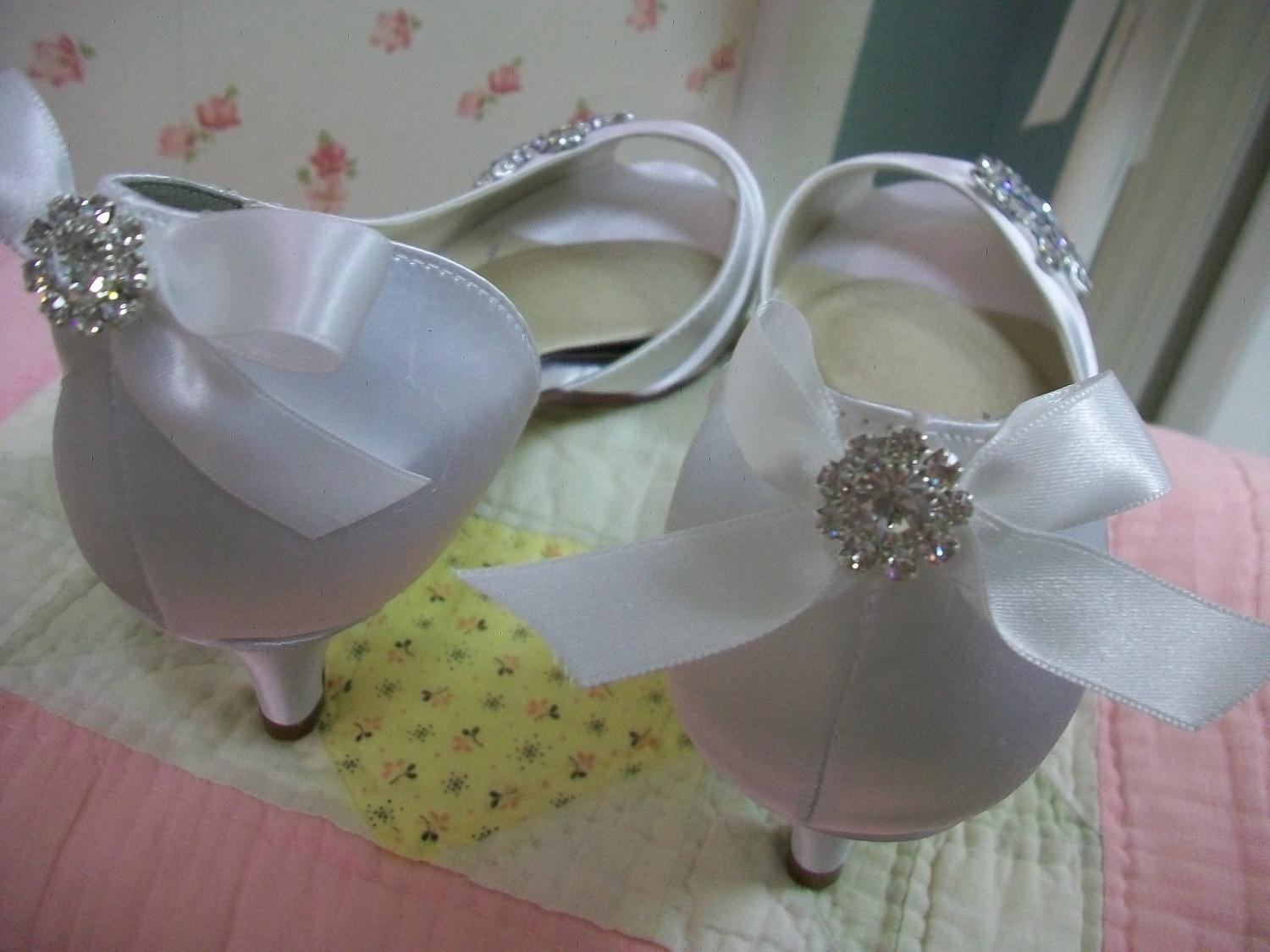 White Wedding Shoes Beach