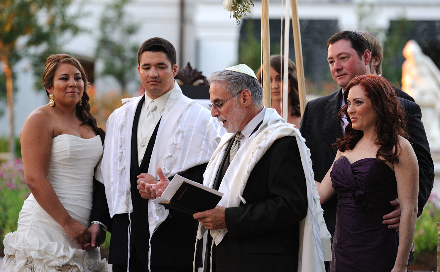 a Jewish wedding, which I