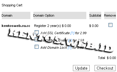 Cara Mendaftar Domain Gratis CU.CC