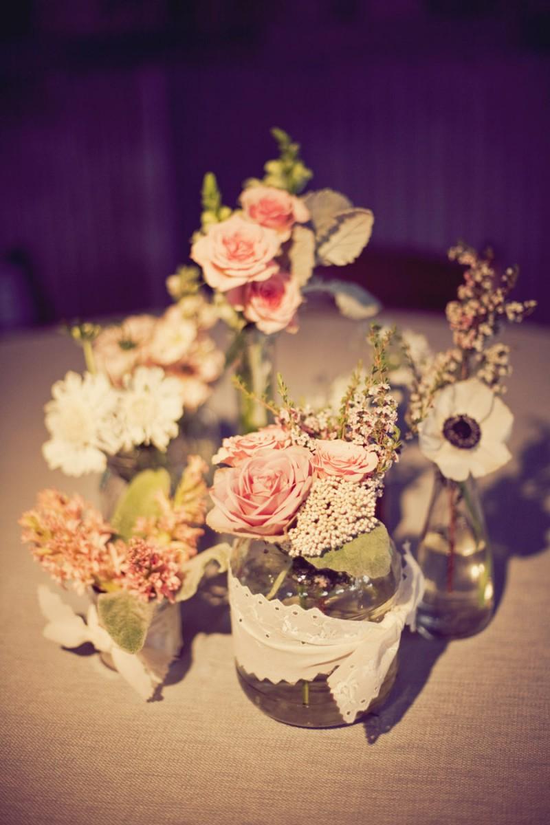 Wedding Table Decorations With Mason Jars