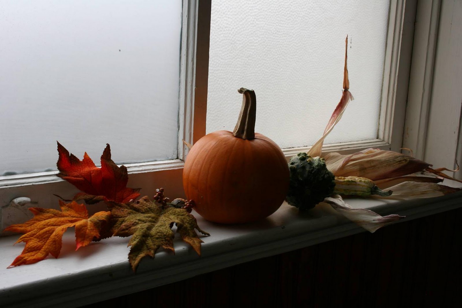 Autumn decor from a wedding