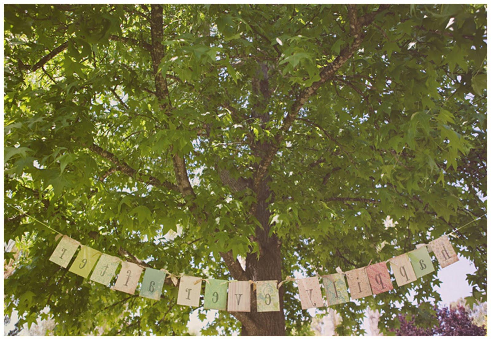 under an old oak tree,