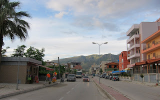 Main street in Orikum