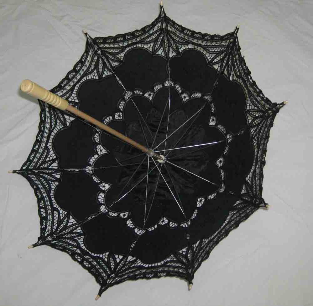 100 cotton yarn handmade craft lace wedding parasol