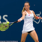 TORONTO, CANADA - AUGUST 8 :  Magdalena Rybarikova in action at the  2015 Rogers Cup WTA Premier tennis tournament