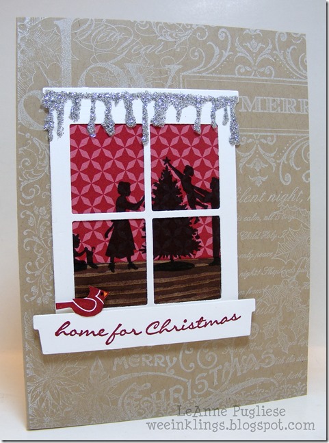 LeAnne Pugliese WeeInklings Happy Scenes Jingle All The Way Christmas Collage Stampin Up