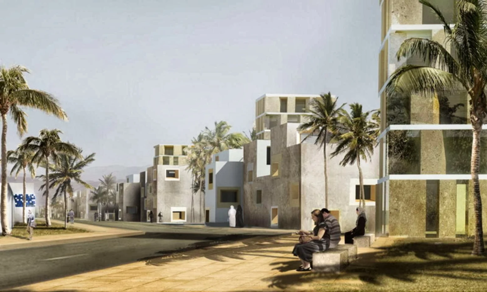 New City Development in Al Dhakira by Rrc
