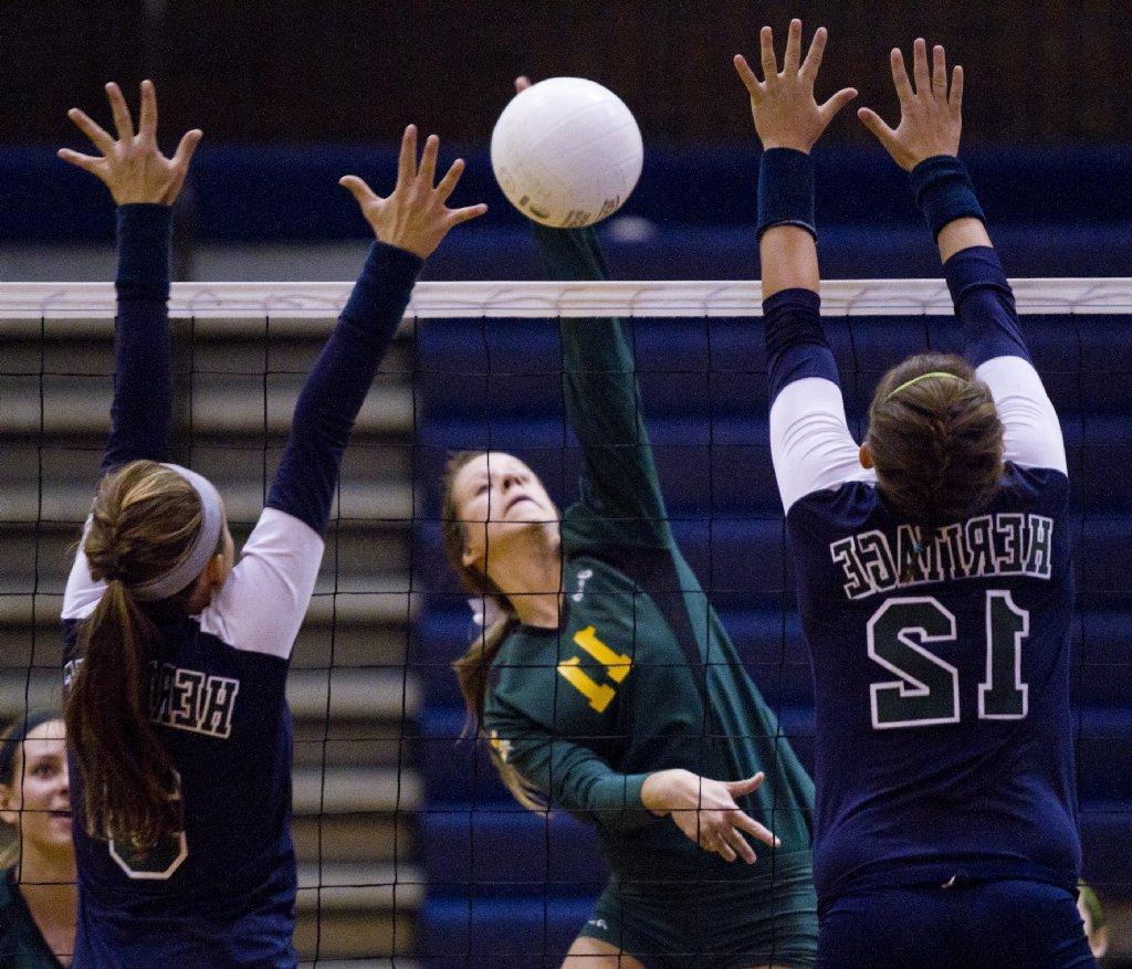 The girls volleyball