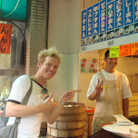 getting some delicious kare-man in Yokohama, Japan 