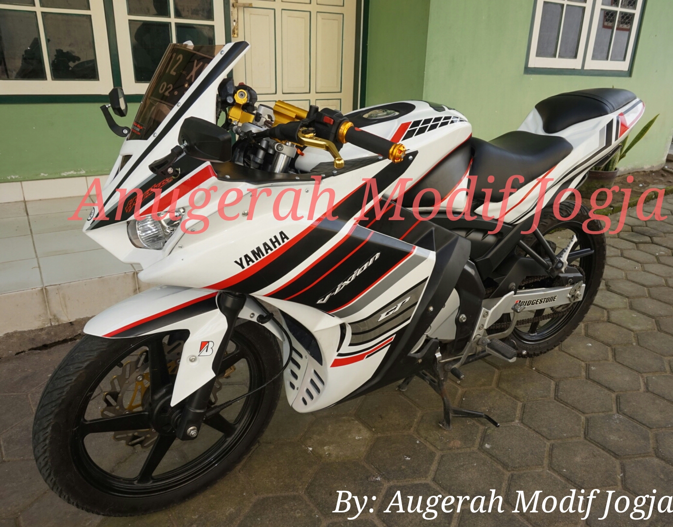 Full Fairing Vixion Ala R25 V1 Modif NVL Ala R25