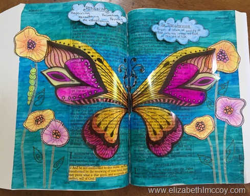 bible journaling